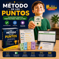 Método de los Puntos + Kit Premium de Regalo | Responsabilidad y Educación Financiera para Niños